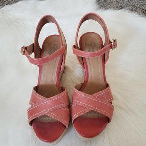 Clarks Coral Wedges